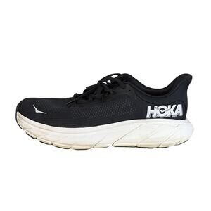 HOKA Arahi 7 Black White Running Shoes Womens 10.5 Walking Comfort